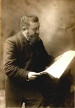 Jean Jaurès (vers 1905).