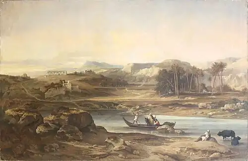 La Fuite en Égypte, Carpentras, musée Comtadin-Duplessis.