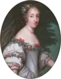 Portrait de Louise de La Vallière (1644-1710), maîtresse de Louis XIV (1638-1715)