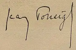 signature de Jean Poueigh
