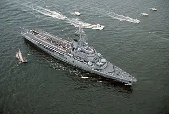 illustration de Jeanne d'Arc (porte-hélicoptères)