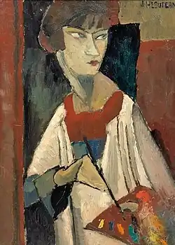 Autoportrait (1918).