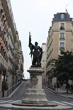 Statue de Jeanne d'Arc.