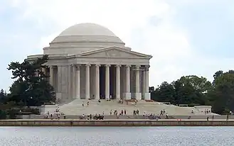 Le Jefferson Memorial (1939-1943), à Washington D.C..