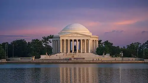 Jefferson Memorial à Washington.
