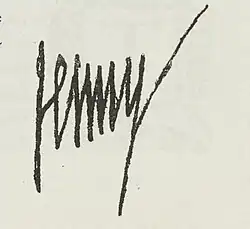 signature de Jenny Sacerdote