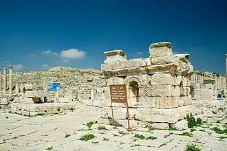 Tétrapyle sud, Gérasa, Jordanie.