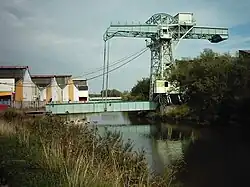 Pont levant sur la Sambre.