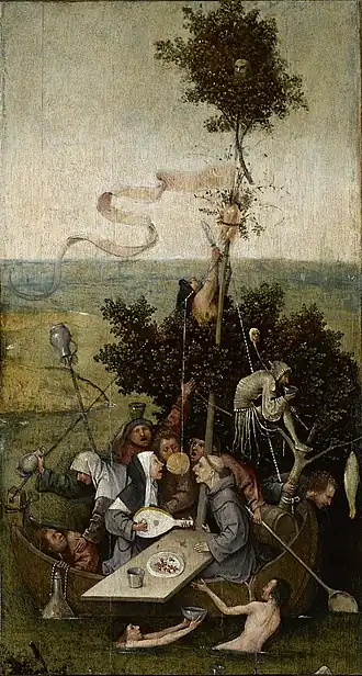 La Nef des fous , de Jérôme Bosch