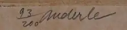 signature de Jiří Anderle