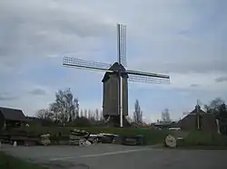 L'ancien moulin à farine de Ruminghem.