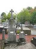 La plus vieille tombe du cimetière, qui date du XIXe&nbsp;siècle.