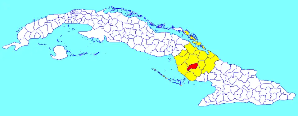Municipalité de Jimaguayú dans la province de Camagüey
