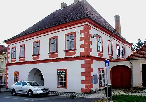 Jistebnice : vieux château.