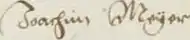 signature de Joachim Meyer