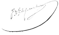 Signature de Jean Baptiste Elizanburu