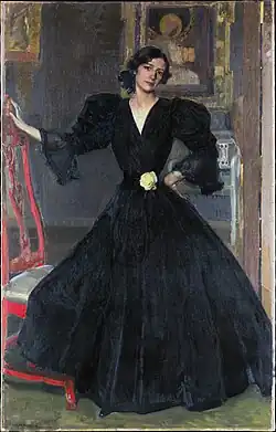 Señora de Sorolla en noir, 1906Metropolitan Museum, New York