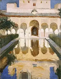 La Salle des Ambassadeurs, Alhambra, 1909Getty Center, Los Angeles
