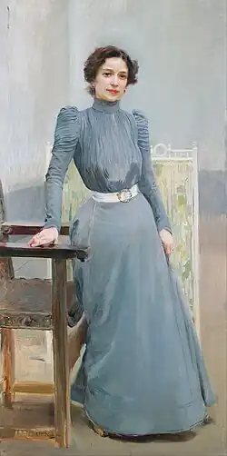 Clotilde en robe grise, 1900Musée Sorolla, Madrid