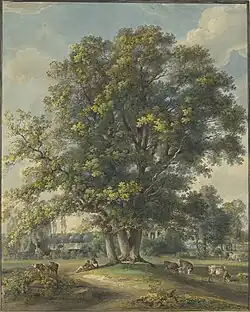 Georg von Dillis, Et in Arcadia ego, 1790-1800.