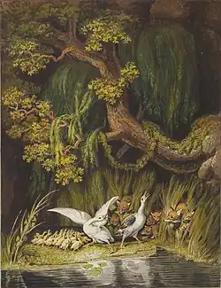 La Famille du Canard et la Famille du Renard