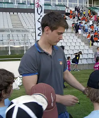 Johannes Hippe au stade de la Beaujoire en 2011
