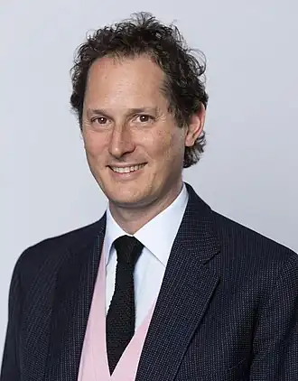 John Elkann, président et directeur général intérimaire.