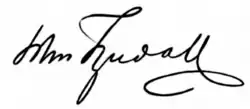signature de John Tyndall (physicien)