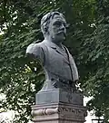 Buste de Viktor Rydberg à Rådhusparken à Jönköping, 1898.