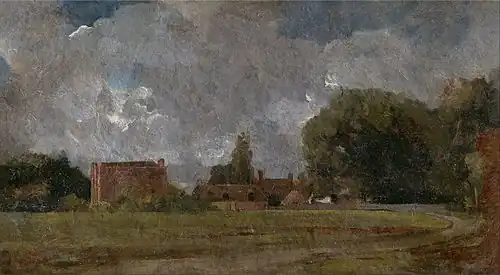Golding Constable's House, East Bergholt, vers 1809Centre d'art britannique de Yale