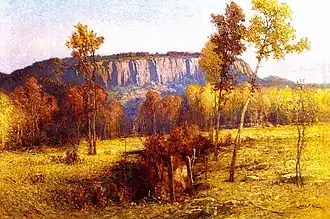 John Ferguson Weir&nbsp;(en), East Rock, New Haven, vers 1901