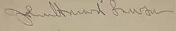 signature de John Howard Lawson
