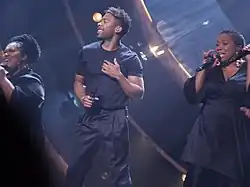 John Lundvik interprétant Too Late for Love