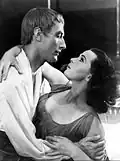 Claire Bloom et John Neville dans Romeo and Juliet, 1957