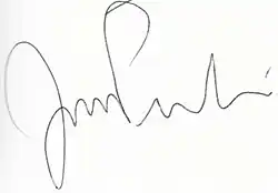 signature de John Perkins