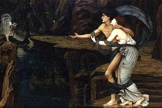 Orphée et Eurydice sur les berges du Styx (1878)