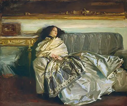 John Singer Sargent, Nonchaloir, 1911.