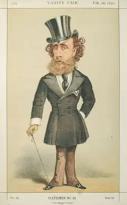John Townshend (1856-1863), par ATn (Vanity Fair)