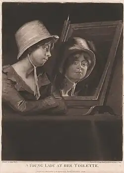 Young Lady at her Toilette (1808, Centre d'art britannique de Yale).