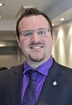Jonathan Tremblay, député de Montmorency—Charlevoix—Haute-Côte-Nord de 2011 à 2015.