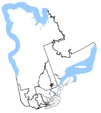 Carte de la circonscription