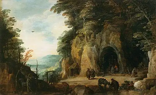 Paysage à l'ermitage,Joos de Momper