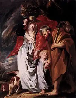 Retour d'Égypte de la Sainte Famille (1616), Gemäldegalerie, Berlin