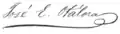 Signature de José Eusebio Otálora
