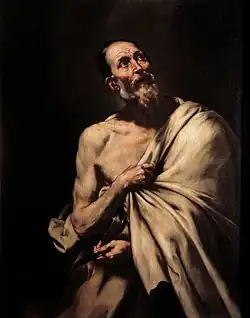 Saint Barthélemy (1651), 130 × 103 cm, Gemäldegalerie, Berlin.