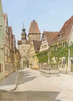 Rothenburg ob der Tauber (1911).
