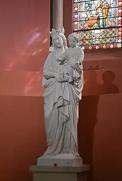 Vierge à l’Enfant (1886), Lyon, Montchat, église Notre-Dame-du-Bon-Secours