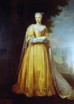 Anne-Françoise de Rochechouart, princesse de Chalais, château de Valençay.
