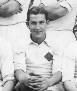 Joseph Crespo sous le maillot de l'U.S.A. Perpignan en 1944