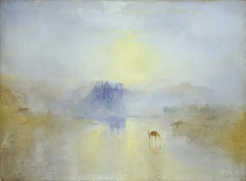 Château de Norham, lever de soleil, vers 1845Tate Britain, Londres